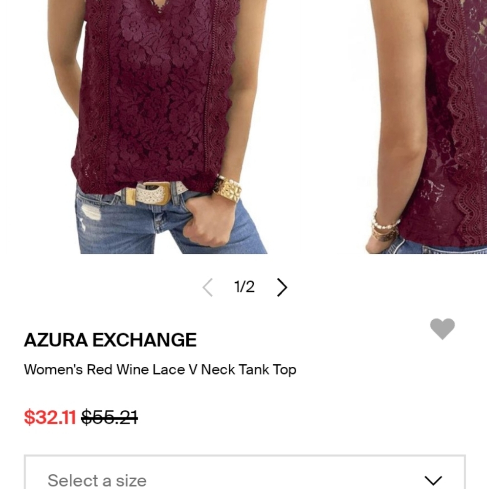 Azura exchange ladies MD nwt